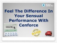 Get Cozy Moments With Your Partner On Bed With Cenforce