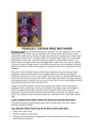 PENGGELI VAGINA RING MATAHARI