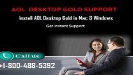 1-800-488-5392 Install AOL Desktop Gold in Mac & Windows