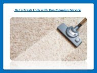 Rug Cleaning Service