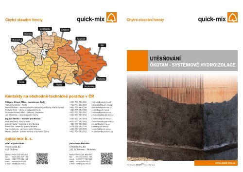 Utěsňování - Ökotan / Systémové hydroizolace