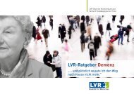 LVR-Ratgeber Demenz