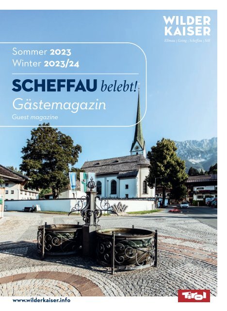 Gästemagazin Scheffau