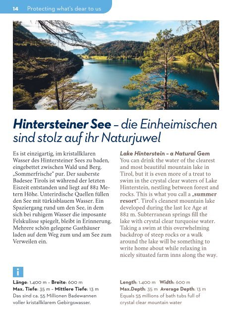 Gästemagazin Scheffau