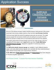 OBS-Plating  Success Story Pressure Gauges