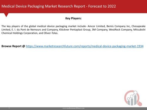 Medical Device Packaging Market Research Report - Forecast to 2022