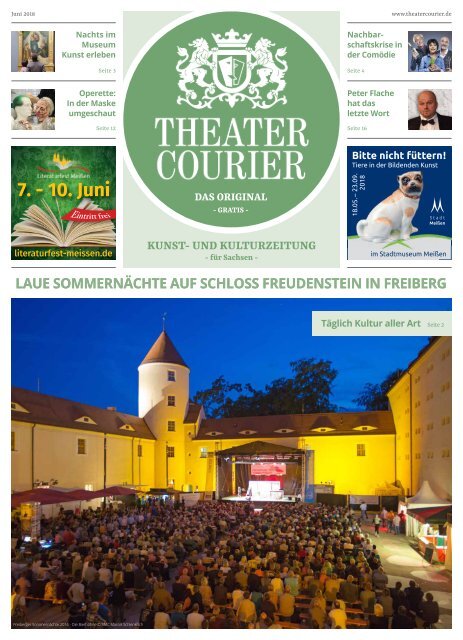 TheaterCourier Juni 2018