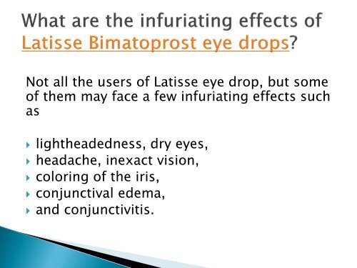 Latisse Eye Drops makes your Eyelashes Look Lengthy and Beautiful