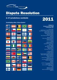 Dispute Resolution 2011 - Habib Al Mulla