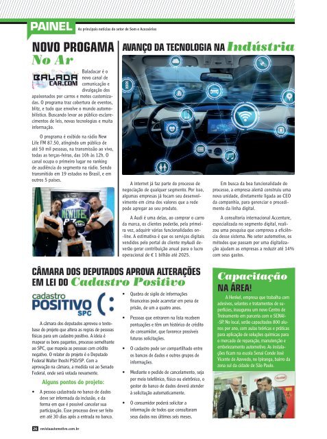 REVISTA AUTOMOTIVO - EDIÇÃO 129 - JUNHO/2018