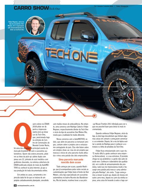 REVISTA AUTOMOTIVO - EDIÇÃO 129 - JUNHO/2018