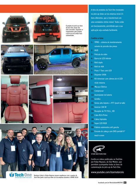 REVISTA AUTOMOTIVO - EDIÇÃO 129 - JUNHO/2018