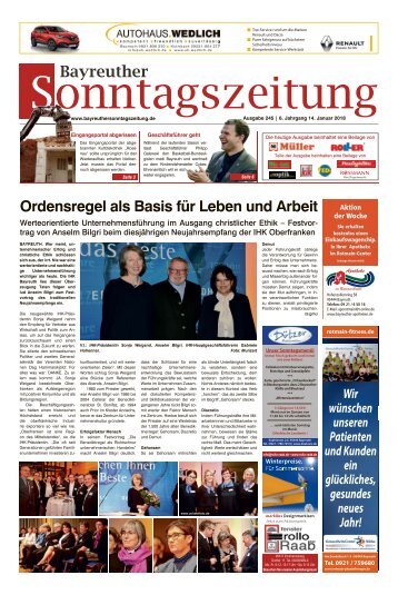 2018-01-14 Bayreuther Sonntagszeitung