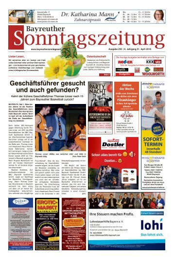 2018-04-01 Bayreuther Sonntagszeitung