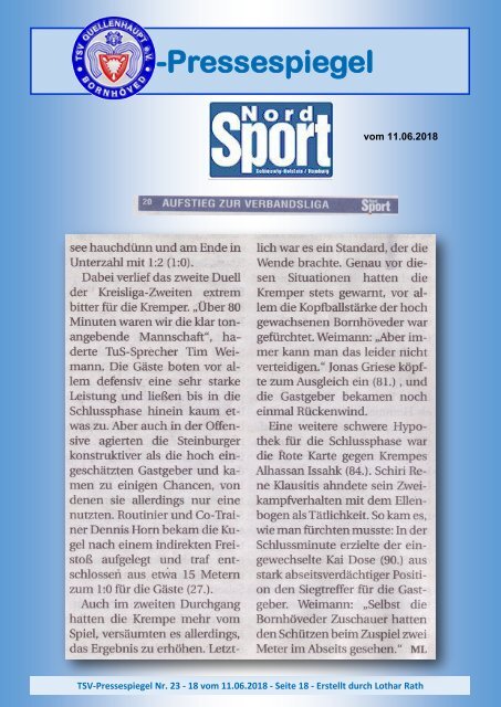 TSV-Pressespiegel-23-030618