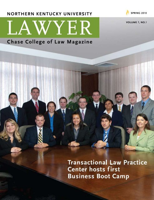 Chase College of Law Magazine - Salmon P. Chase College of Law