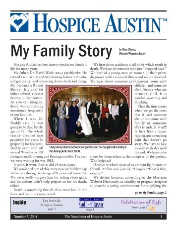 My Family Story - Hospice Austin