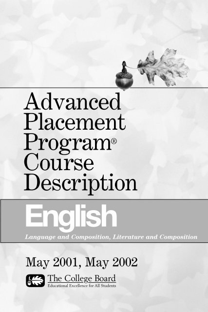 Ap English College Board Ap English College Board