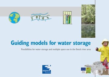 Guiding models for water storage - Espace project