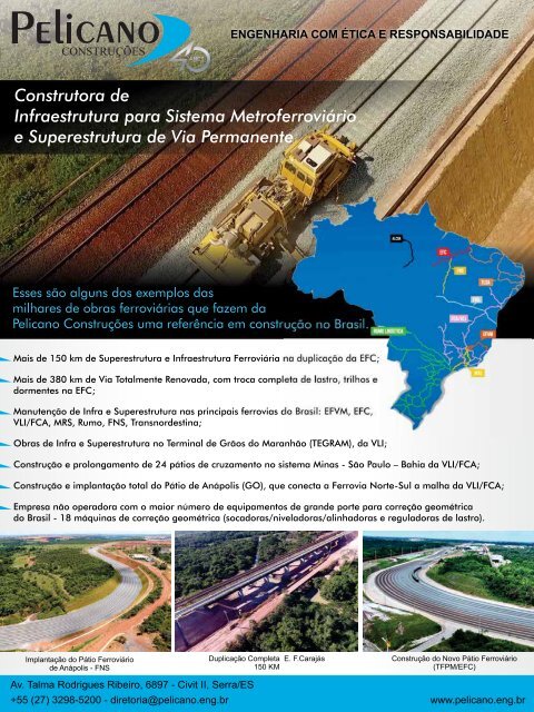 Revista Ferroviária Edição de Maio/Junho 2018