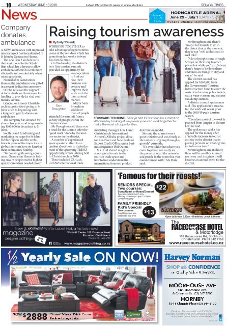 Selwyn Times: June 13, 2018