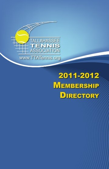 MeMbership Directory - Tallahassee Tennis Association