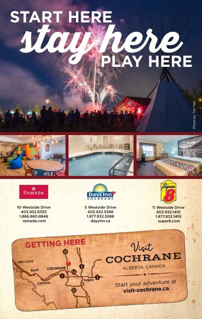 Cochrane Tourism Visitor Guide 2018