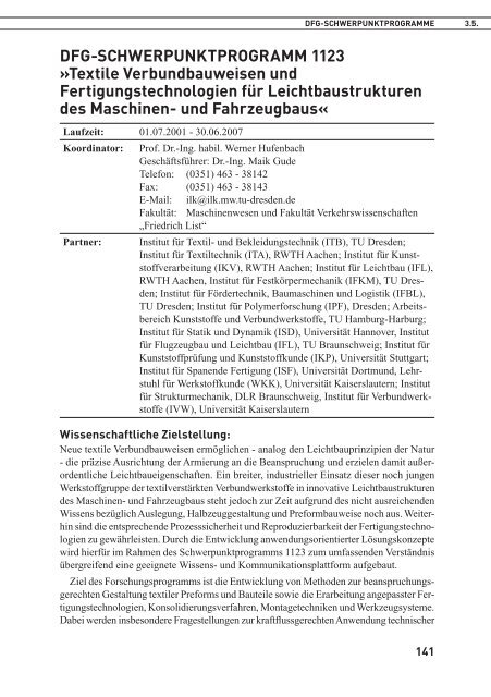 2007 - FIS - im Forschungsinformationssystem der TU Dresden ...