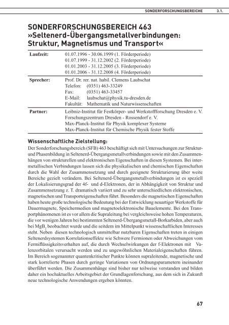 2007 - FIS - im Forschungsinformationssystem der TU Dresden ...