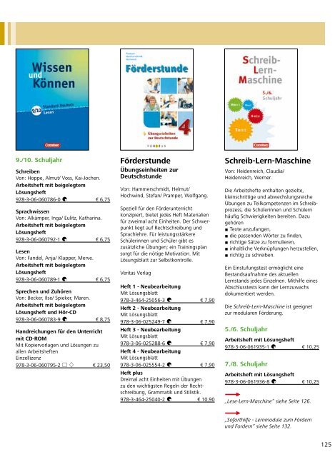 Deutsch - Cornelsen Verlag