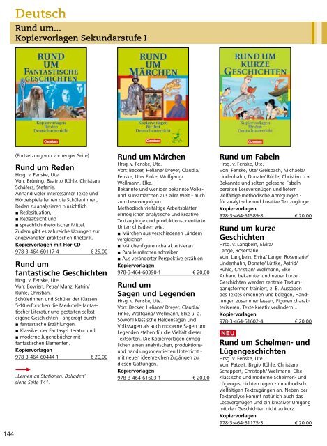 Deutsch - Cornelsen Verlag