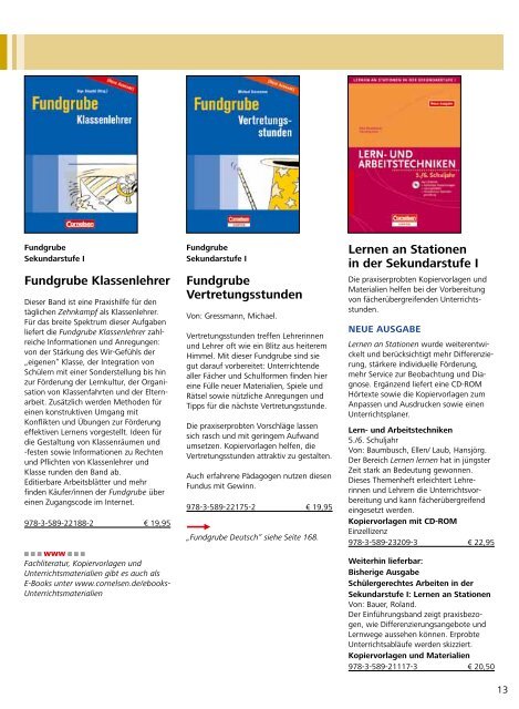 Deutsch - Cornelsen Verlag