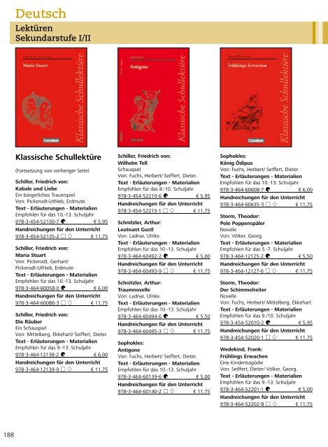 Deutsch - Cornelsen Verlag