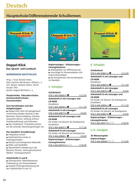 Deutsch - Cornelsen Verlag