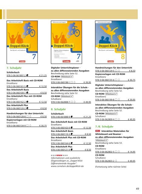 Deutsch - Cornelsen Verlag