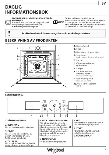 KitchenAid OAKZ9 6210 SHM IX - OAKZ9 6210 SHM IX SV (859991535830) Setup and user guide