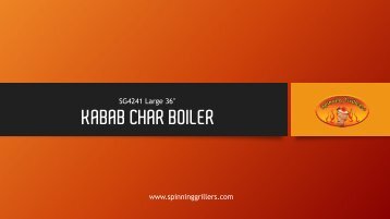 Char Broiler Charbroiler SG4241 Large 36