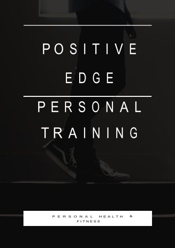 Leading Provider of Personal Training in Thornbury by Positive Edge