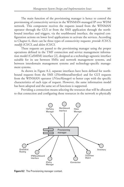 deploying and managing ip over wdm networks - Index of