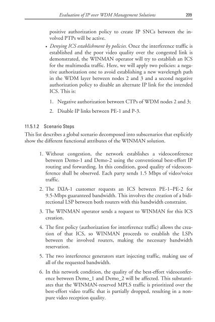 deploying and managing ip over wdm networks - Index of