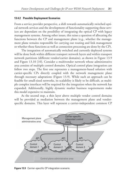 deploying and managing ip over wdm networks - Index of