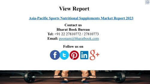 Sports Nutritional Supplements