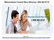 Malwarebytes Tech Support 1-888-462-6718