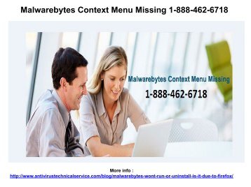 Malwarebytes Tech Support 1-888-462-6718