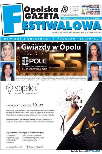 Gazeta Festiwalowa 2018