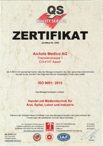 ISO Zertifikat 9001 -2015.2