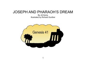 Joseph And Pharaohs Dream