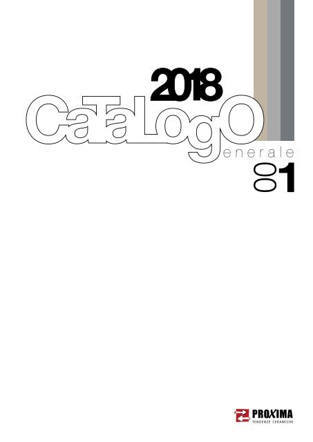 Proxima Tiles Catalogo 2018