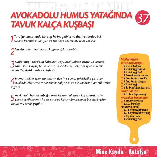 Tavukla Yaratıcı Tarifler Yemek Kitabı 1