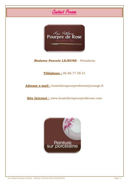 Les Ateliers Pourpre de Rose - cotedopaleweb.com